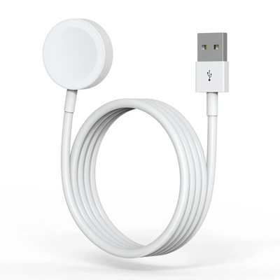 Apple Watch Magnetic Charger Cable USB-A 1M White Compatible Replacement Charging Cable