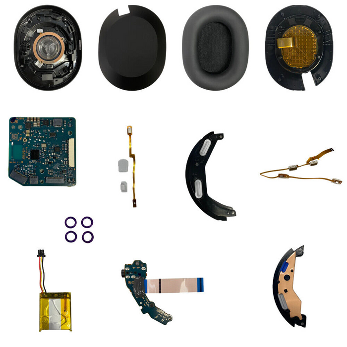 Sony WH-1000XM5 XM5 Wireless Headphones Repair Replacement (Black) - Parts