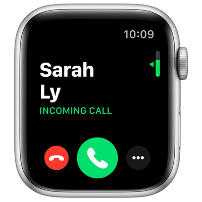 Apple Watch Series 5 (GPS) 44mm Aluminum Case (Silver) - Refurbished