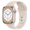 Apple Watch Series 8 (GPS) 41mm Aluminum Case (Starlight) - Refurbished