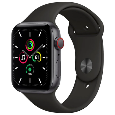 Apple Watch SE (GPS + Cellular) 44mm Aluminum Case (Space Gray) - Refurbished
