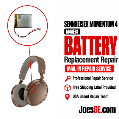 Sennheiser Momentum 4 Battery Replacement Repair Service