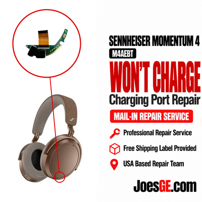 Sennheiser Momentum 4 Charger Port Repair Service
