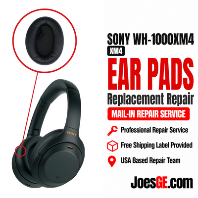 Sony WH-1000XM4 Ear Pad Replacement Repair Service