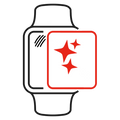 Apple Watch Series 1 to Series 9 Remove Scratched Screen Polish Restore Repair