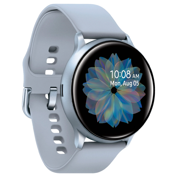 Samsung Galaxy Watch Active 2 Smartwatch 40mm Aluminum (Cloud Silver) - Refurbished