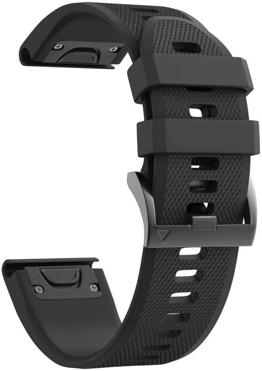 Garmin Fenix 5X 5X Plus 6X Wristband Band Replacement (Black) - Accessories