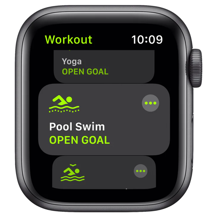 Apple Watch SE (GPS) 40mm Aluminum Case with Black Sport Band (Space Gray) - Refurbished
