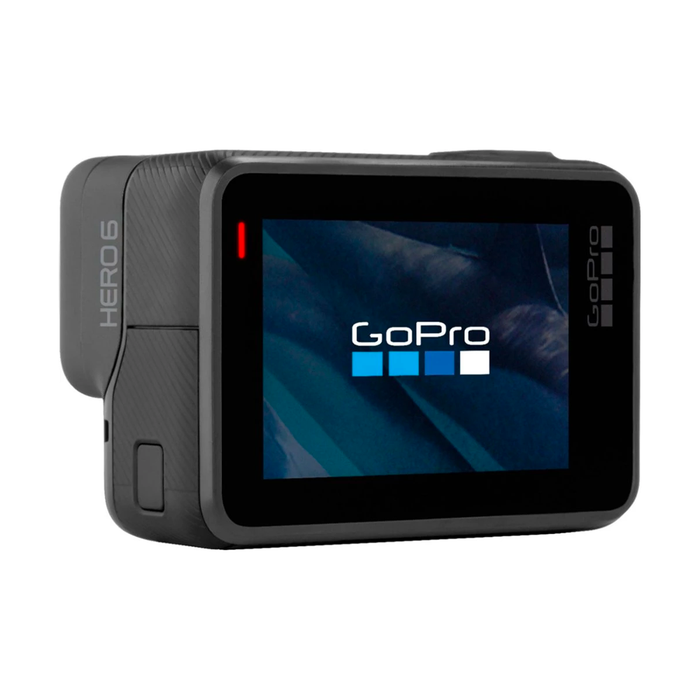GoPro Hero 6 Black 4K Digital Waterproof Action Camera Touch Screen (Black) - Refurbished