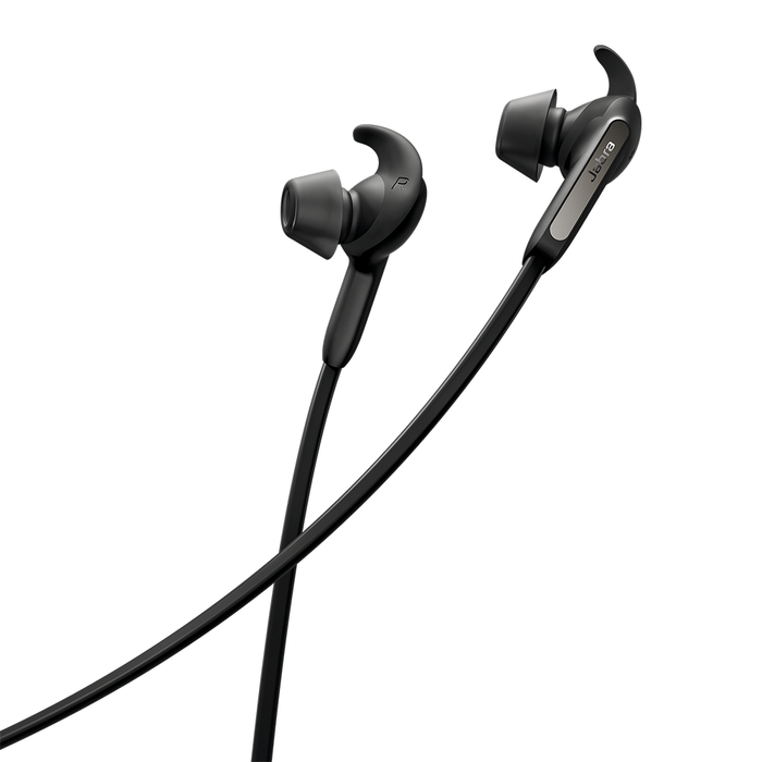 Jabra Elite 65e Alexa Wireless Stereo Neckband In-Ear Noise Cancellation [Refurbished]