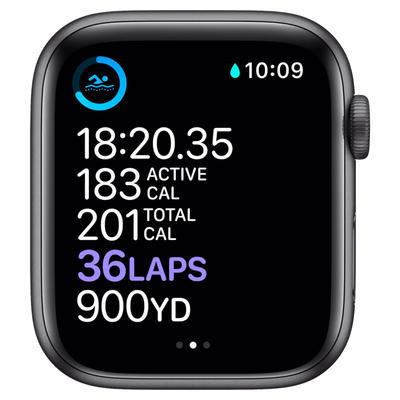 Apple Watch Series 6 (GPS) 44mm Aluminum Case (Space Gray) - Refurbished