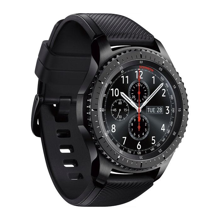 Samsung Gear S3 Frontier Smartwatch 46MM AT&T LTE (Dark Gray) - Refurbished