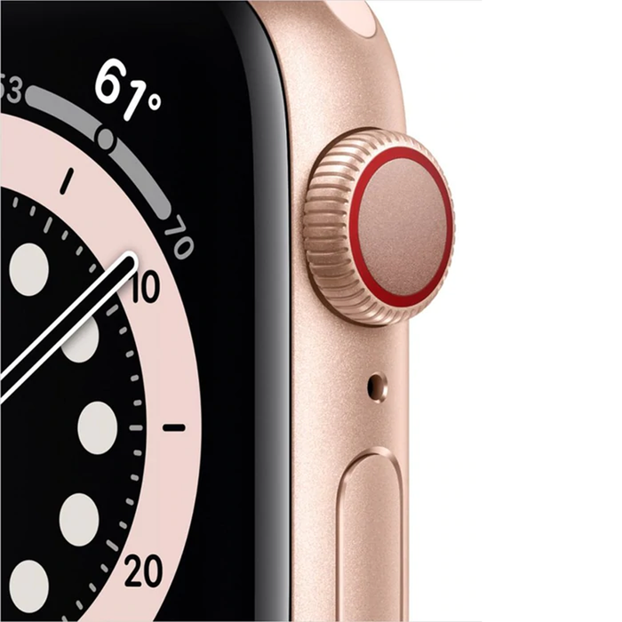 Apple Watch Series 6 (GPS + Cellular) 40mm Aluminum Case (Gold) - Refurbished