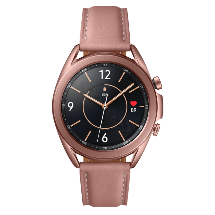 Samsung Galaxy Watch 3 Smartwatch 41mm Stainless LTE (Mystic Bronze) - Refurbished