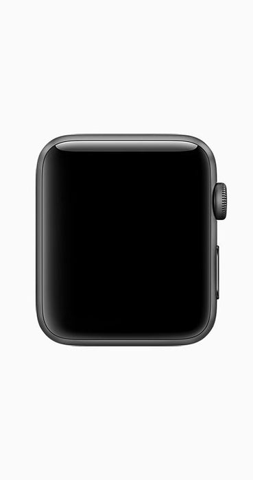 Apple Watch Smartwatch 1st Generation 42MM Space Gray Black Sport Band [Refurbished]