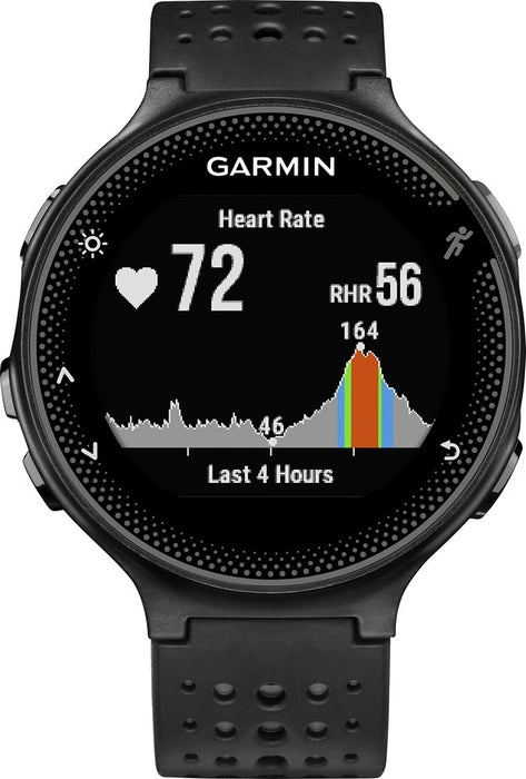 Garmin Forerunner 235 GPS Running Watch (Black Gray) - Refurbished
