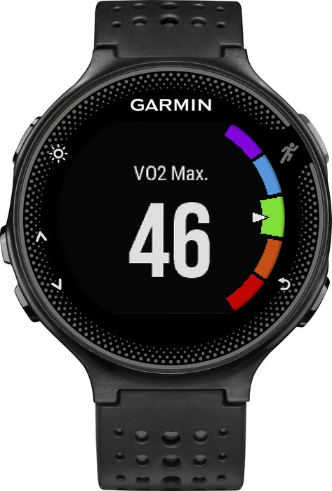 Garmin Forerunner 235 GPS Running Watch (Black Gray) - Refurbished