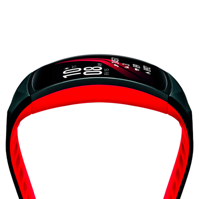 gear 2 fitness watch Samsung Gear Fit 2 Pro Fitness Smartwatch Large (Diamond Red)