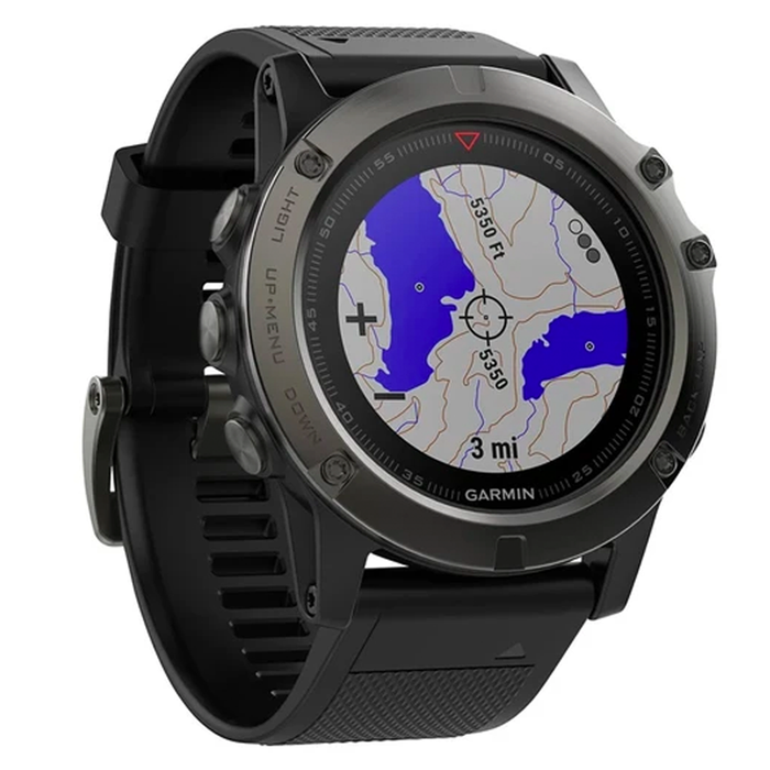 Garmin Fenix 5X Sapphire Smartwatch 51mm (Slate Gray) - Refurbished