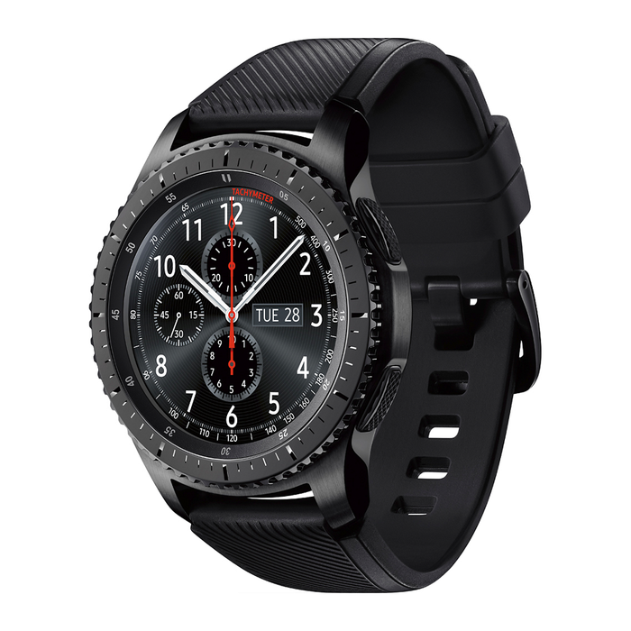 Samsung Gear S3 Frontier Smartwatch 46MM AT&T LTE (Dark Gray) - Refurbished