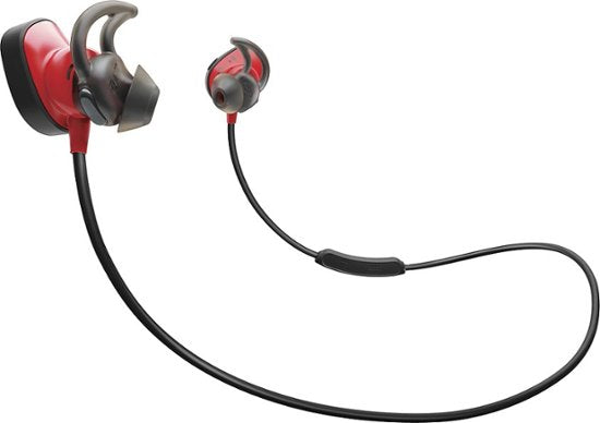 Bose SoundSport Wireless Pulse Earbuds Hear Rate Monitor (Power Red) - Refurbished