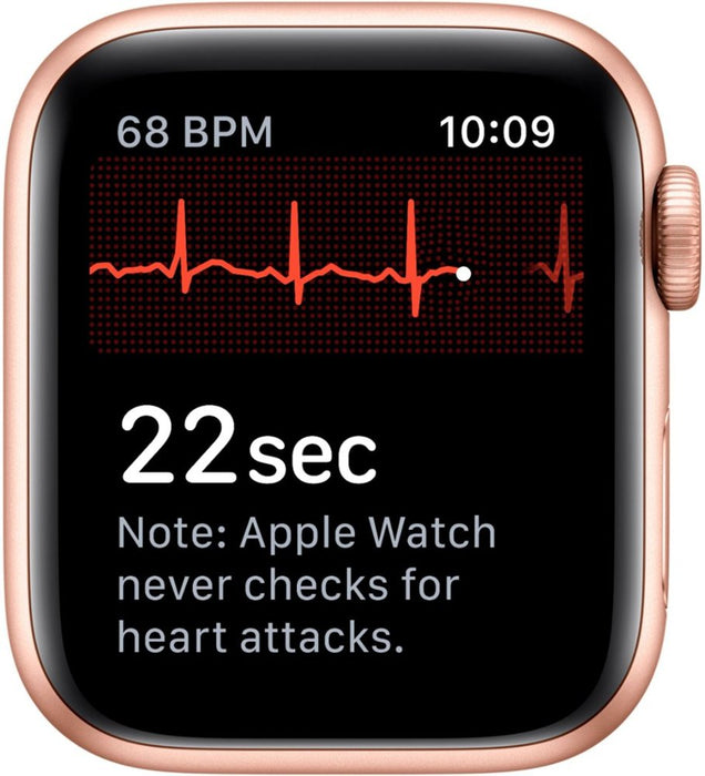Apple Watch Series 5 (GPS + LTE) 44mm Aluminum Case (Gold) - Refurbished