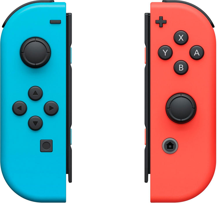 Nintendo Switch Joy-Con (L/R) Wireless Controllers (Neon Red/Neon Blue) - Refurbished