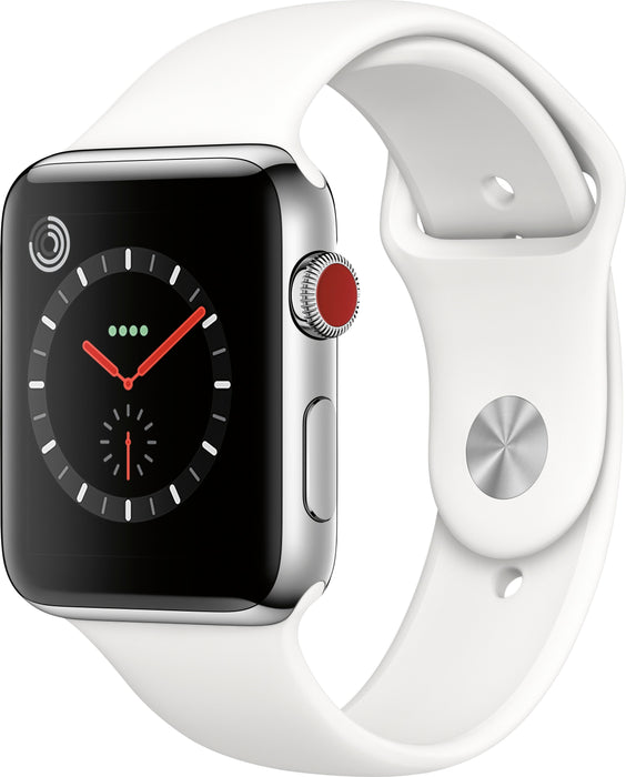 Apple Watch Series 3 (GPS + Cellular) 42mm Stainless Steel Case - Refurbished
