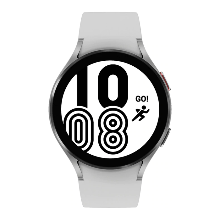 Samsung Galaxy Watch 4 Aluminum Smartwatch 44mm LTE (Silver) - Refurbished