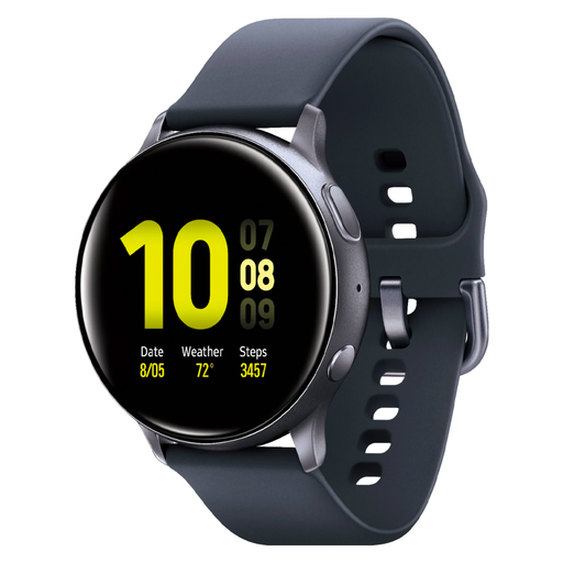 Samsung Galaxy Watch Active 2 Smartwatch 40mm Aluminum (Aqua Black) - Refurbished