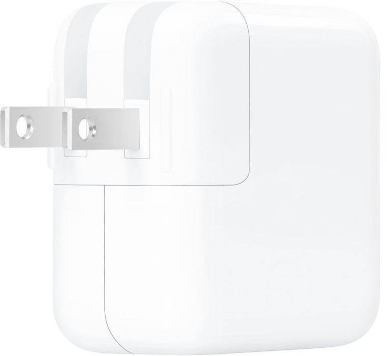 Apple MacBook Pro Air 96W 61W 30W USB-C Power Adapter Charger (White) - Accessories