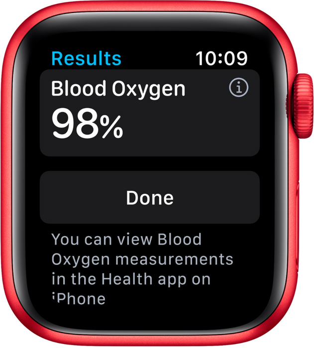 Apple Watch Series 6 (GPS) 40mm Aluminum Case (Product Red) - Refurbished