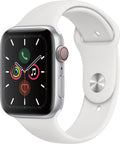Apple Watch Series 5 (GPS + LTE) 44mm Aluminum Case (Silver) - Refurbished