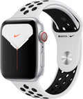 Apple Watch Nike Series 5 (GPS + Cellular) 44mm Aluminum Case (Silver) - Refurbished