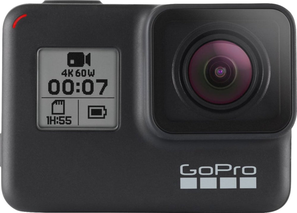 GoPro HERO7 Black 4K Waterproof Action Camera (Black) - Refurbished