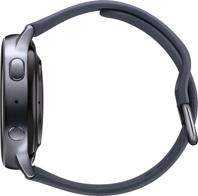 Samsung Galaxy Watch Active 2 Smartwatch 44mm Aluminum (Aqua Black) - Refurbished