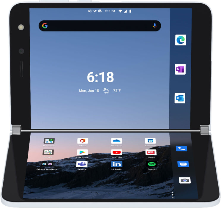Microsoft Surface Duo 5.6" 256GB 6GB RAM (Glacier) - Refurbished