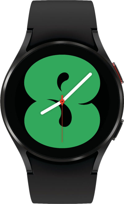 Galaxy Watch 4 Aluminum Smartwatch 40mm LTE Black Band (Black) - Refurbished