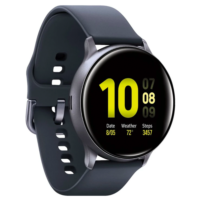 Samsung Galaxy Watch Active 2 Smartwatch 40mm Aluminum (Aqua Black) - Refurbished