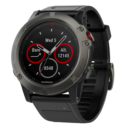 Garmin Fenix 5X Sapphire Smartwatch 51mm (Slate Gray) - Refurbished