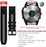 Garmin Fenix 6X 6X Pro Solar Wristband Band Replacement (Black) - Accessories