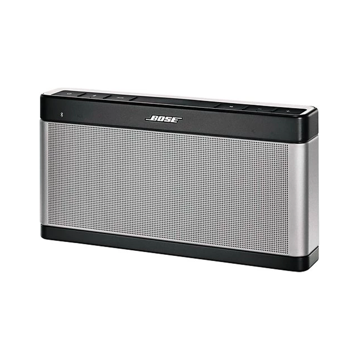 Bose SoundLink Portable Bluetooth Speaker III (Silver/Black) - Refurbished