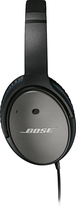 Bose QuietComfort 25 QC 25 Wireless Noise Cancelling Headphones (Black) - Refurbished