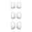 Replacement Silicone Ear Tips for Apple Airpods Pro (White) - Accessories