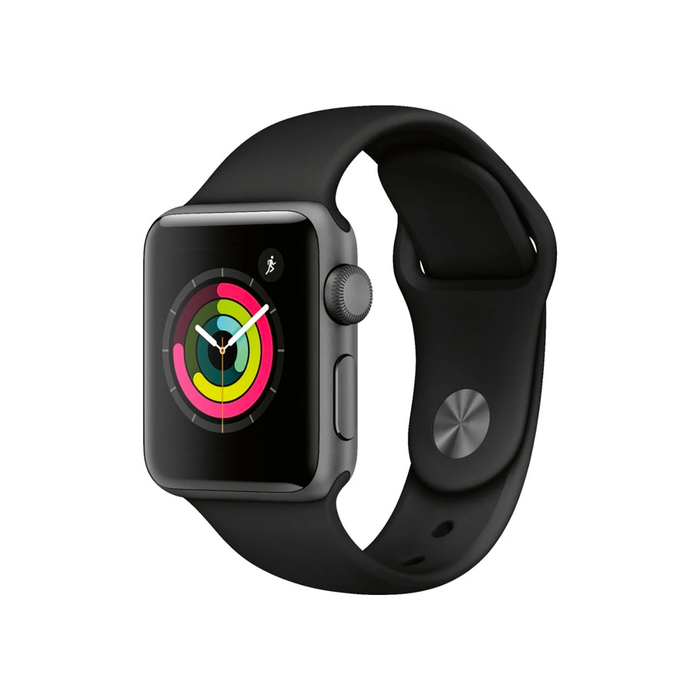 Apple Watch Series 3 38MM GPS Aluminum Case (Space Gray) - Refurbished