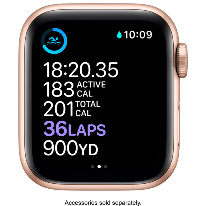 Apple Watch Series 6 (GPS) 40mm Aluminum Case (Gold) - Refurbished