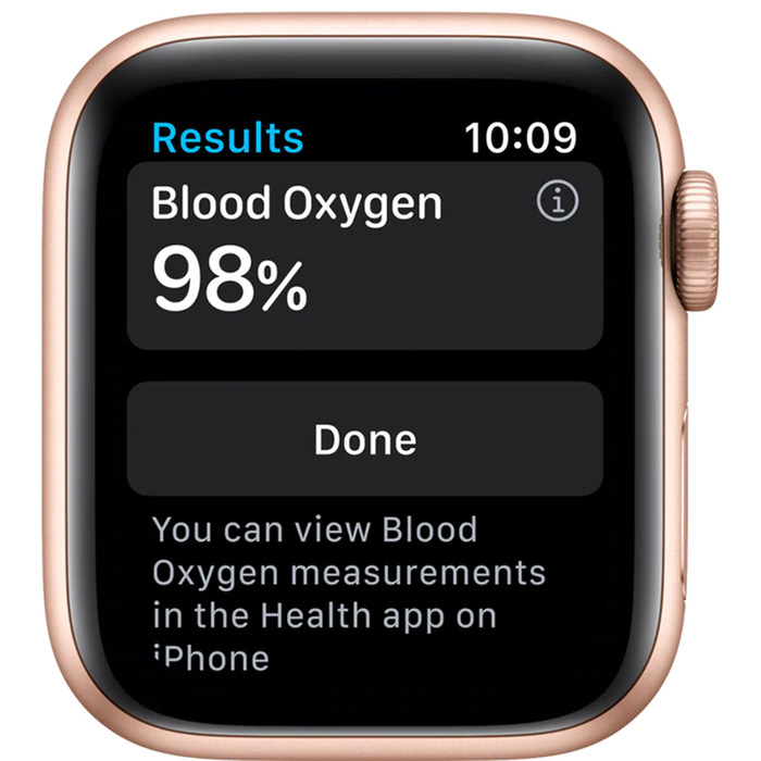 Apple Watch Series 6 (GPS) 40mm Aluminum Case (Gold) - Refurbished