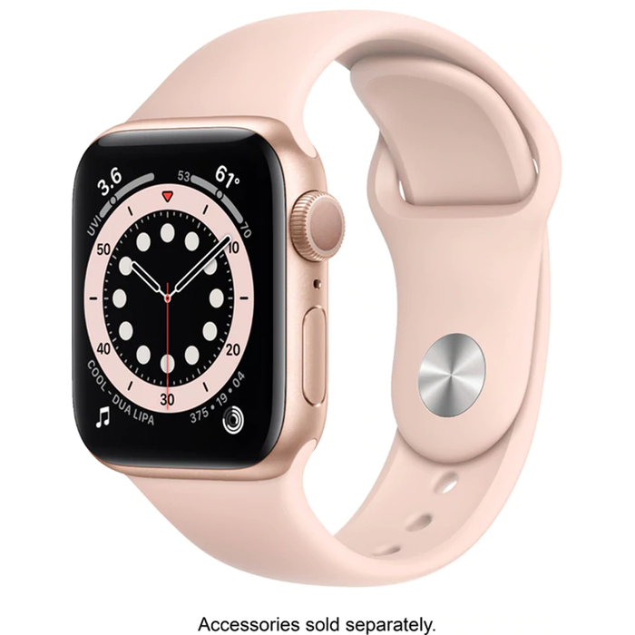 Apple Watch Series 6 (GPS) 40mm Aluminum Case (Gold) - Refurbished