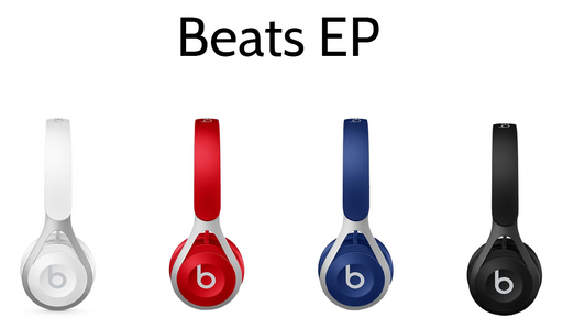 Beats By Dre EP Wired Headband Headphones - Refurbished