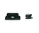Fitbit Charge 3 Band Holder Plastic Wristband Frame Top Bottom (Black) - Parts